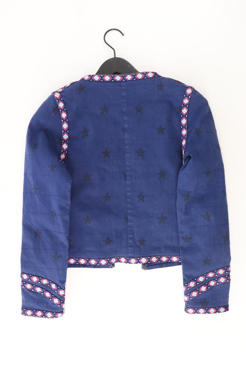 Glitz&Glam Kurzjacke Gr. L blau aus Baumwolle