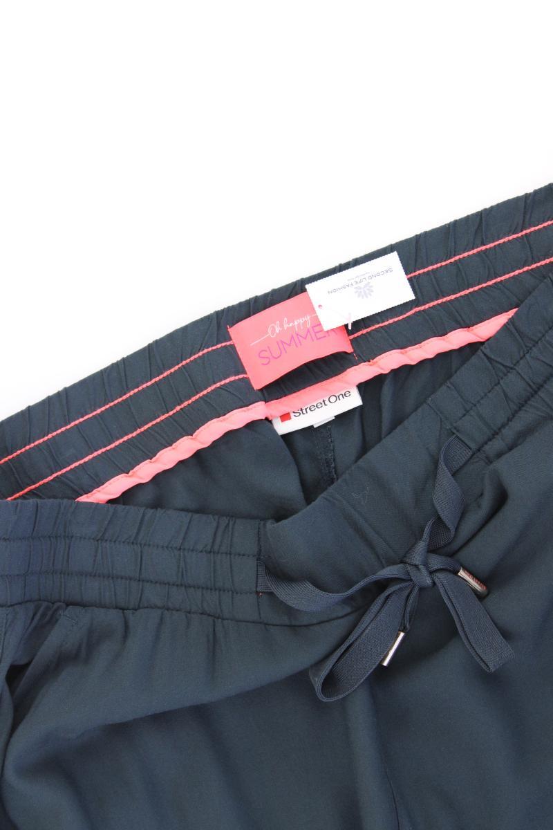 Street One Stretchhose Gr. 44/L28 grün aus Viskose