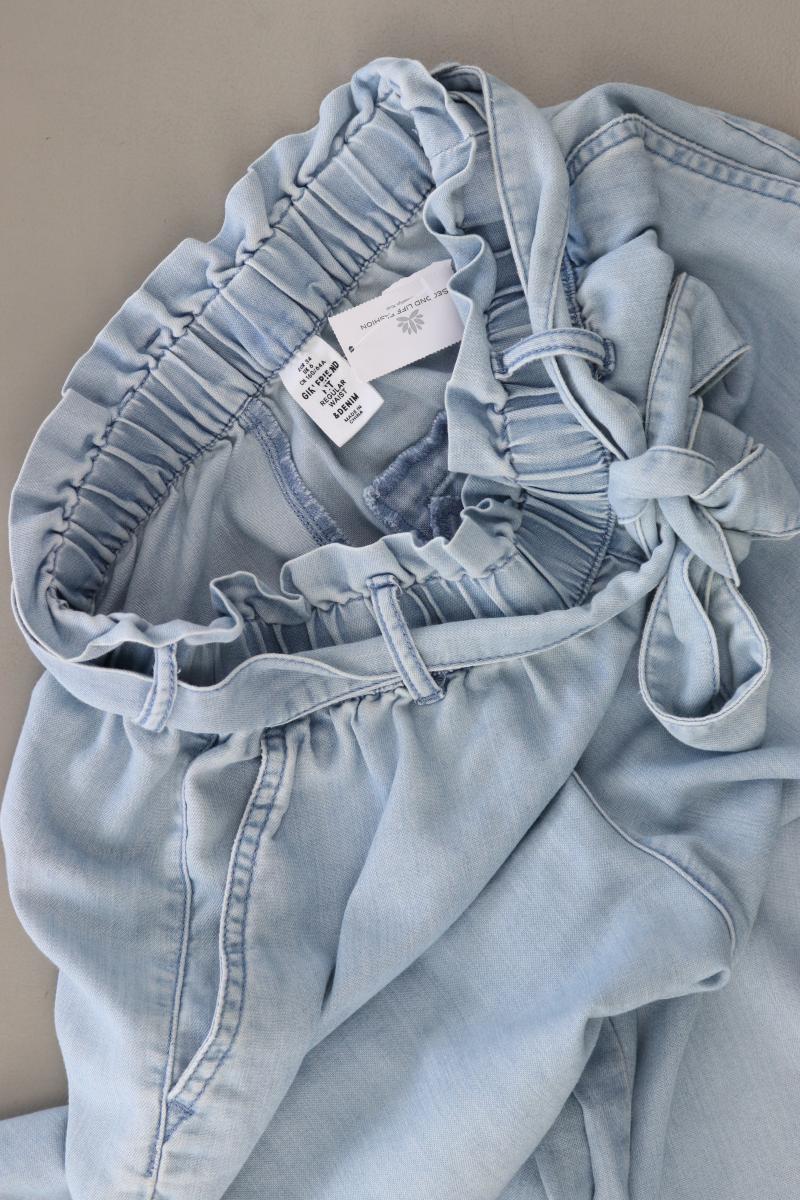 &Denim H&M Hose Gr. 34 mit Gürtel blau