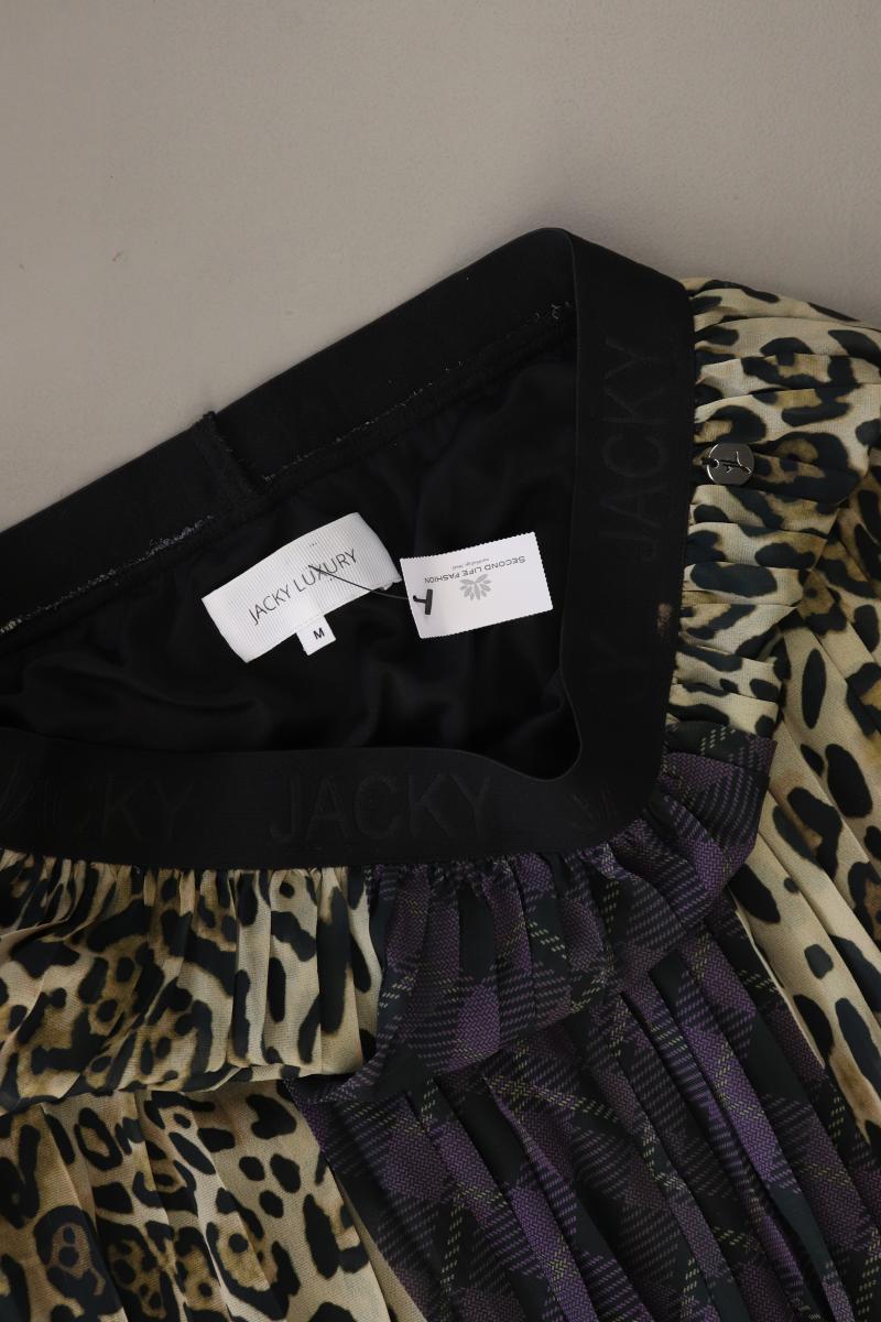 Jacky Luxury Faltenrock Gr. M mit Tierdruck mehrfarbig