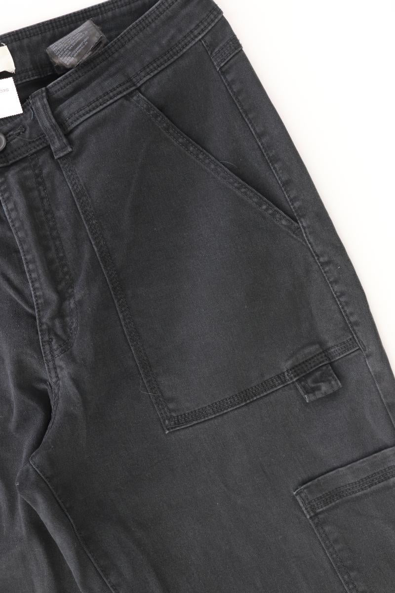 H&M Cargohose Gr. 36 grau aus Baumwolle