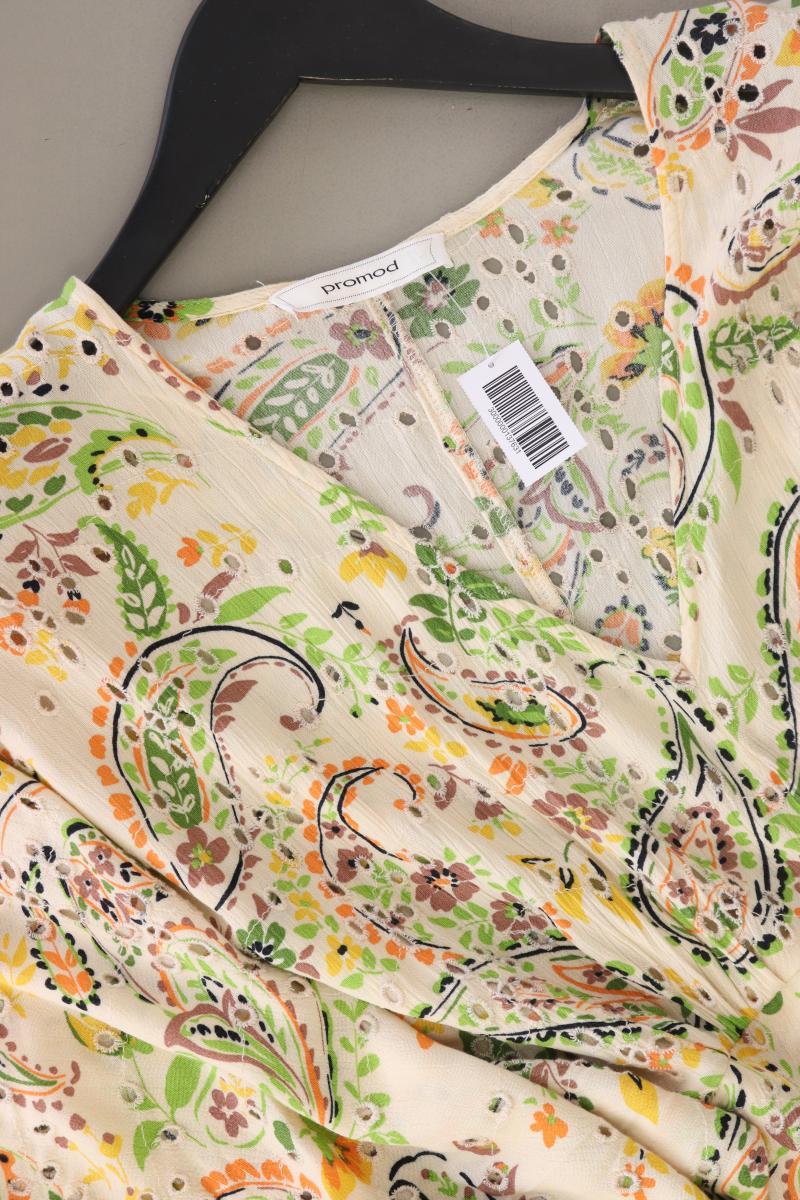 Promod Sommerkleid Gr. OneSize mit Blumenmuster Kurzarm mehrfarbig