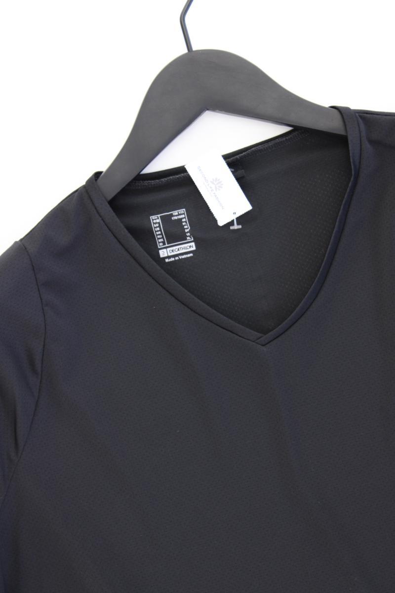 Decathlon Sportshirt Gr. 48 Kurzarm schwarz