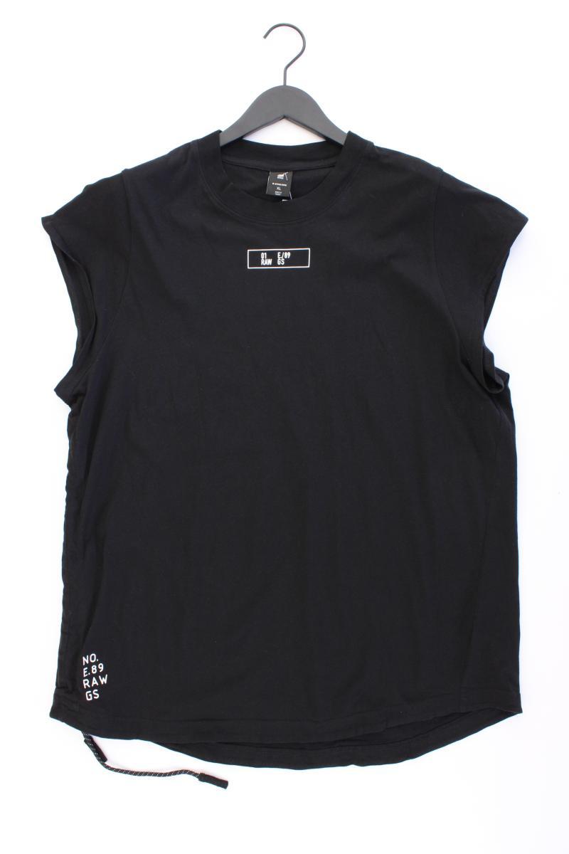 G-Star RAW T-Shirt Gr. XL Kurzarm schwarz aus Baumwolle