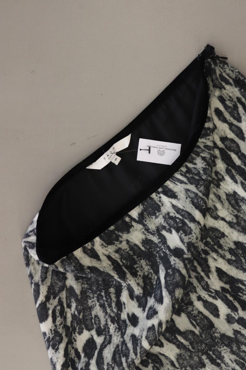 YAYA Maxirock Gr. 34 mit Tierdruck grau