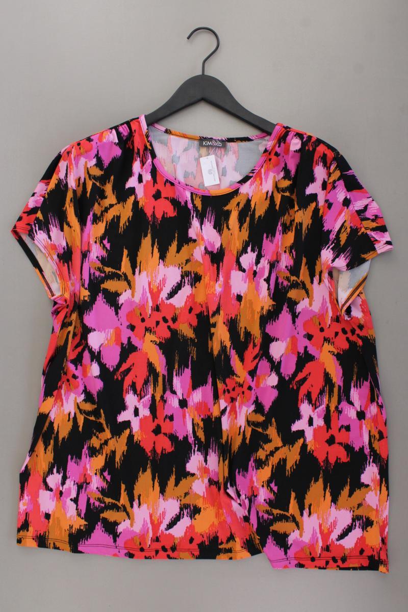 Kim & Co. Printshirt Gr. XXL Kurzarm mehrfarbig aus Polyester