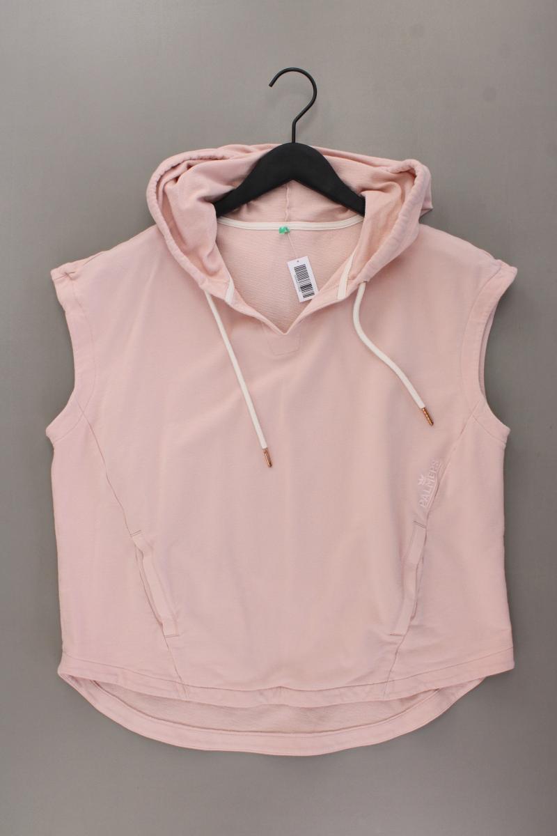 PALMERS Kapuzenshirt Gr. 44/46 Kurzarm rosa aus Baumwolle
