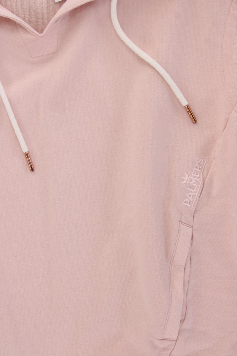 PALMERS Kapuzenshirt Gr. 44/46 Kurzarm rosa aus Baumwolle