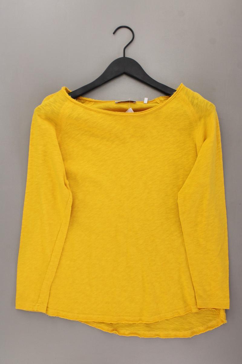 Rich&Royal Longsleeve-Shirt Gr. L Langarm gelb aus Baumwolle