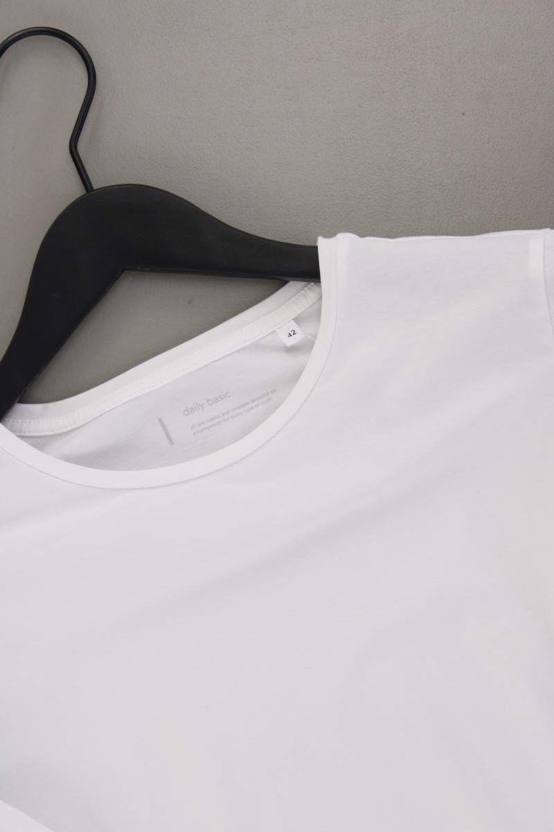 Opus Classic Shirt Gr. 42 3/4 Ärmel weiß