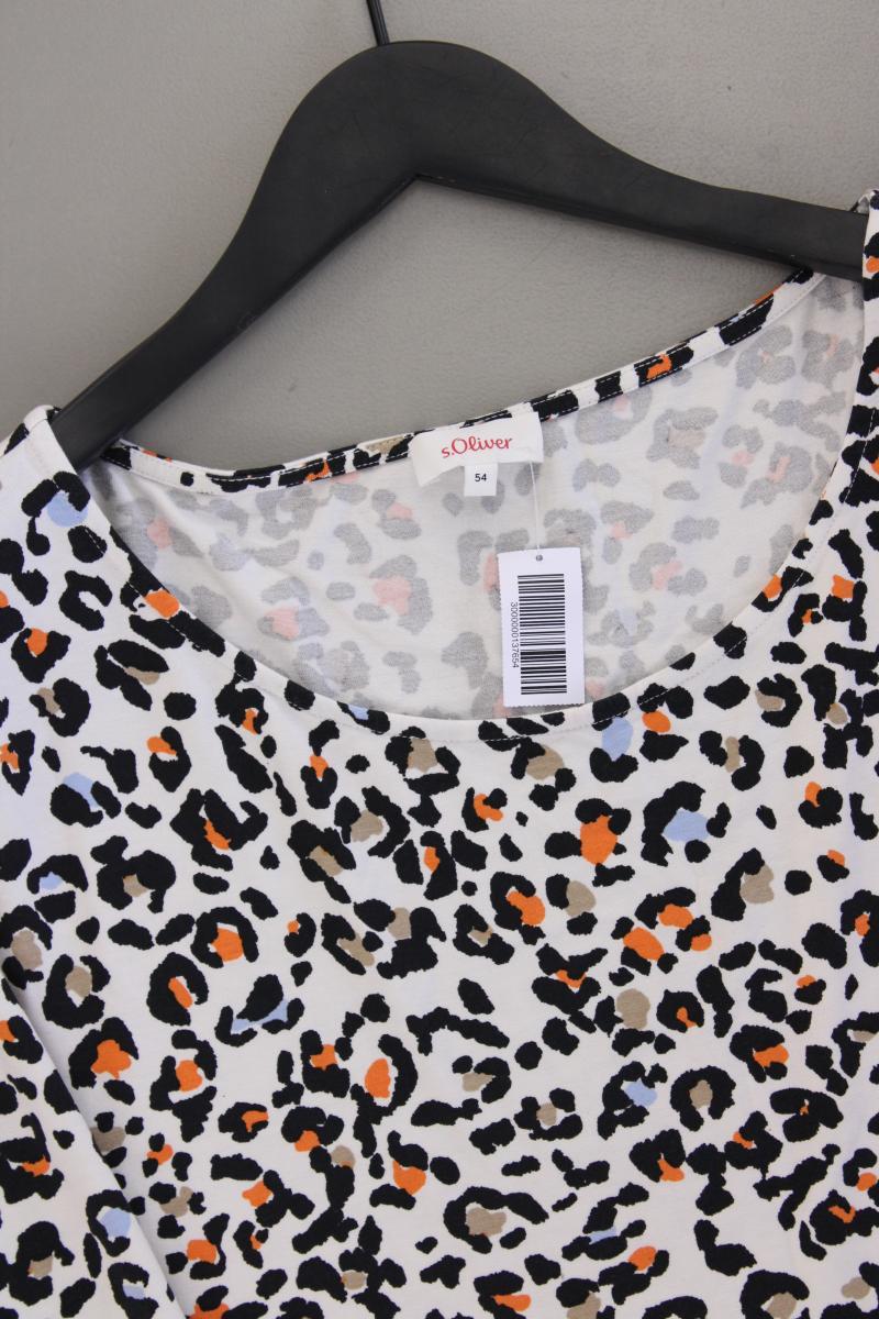 s.Oliver Printshirt Gr. 54 Kurzarm mehrfarbig