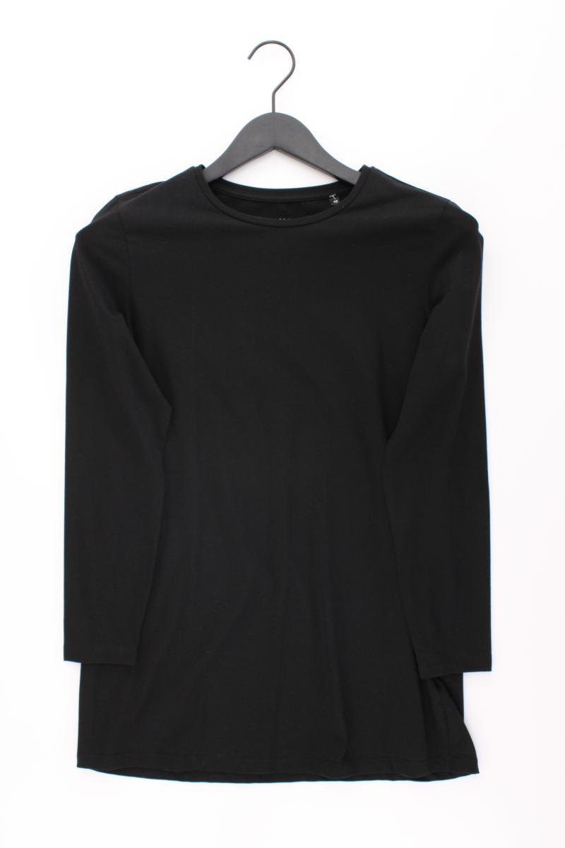 Opus Regular Shirt Gr. 42 3/4 Ärmel schwarz aus Baumwolle