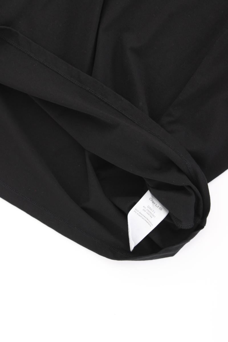 Opus Regular Shirt Gr. 42 3/4 Ärmel schwarz aus Baumwolle