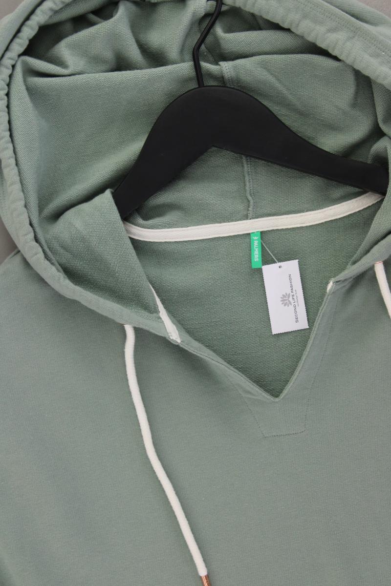 PALMERS Kapuzenshirt Gr. 44/46 Kurzarm grün aus Baumwolle