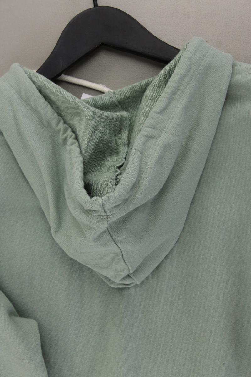 PALMERS Sweatjacke Gr. 44/46 Langarm grün aus Baumwolle