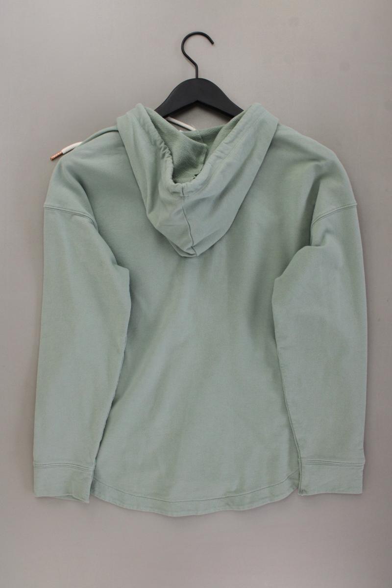 PALMERS Sweatjacke Gr. 44/46 Langarm grün aus Baumwolle