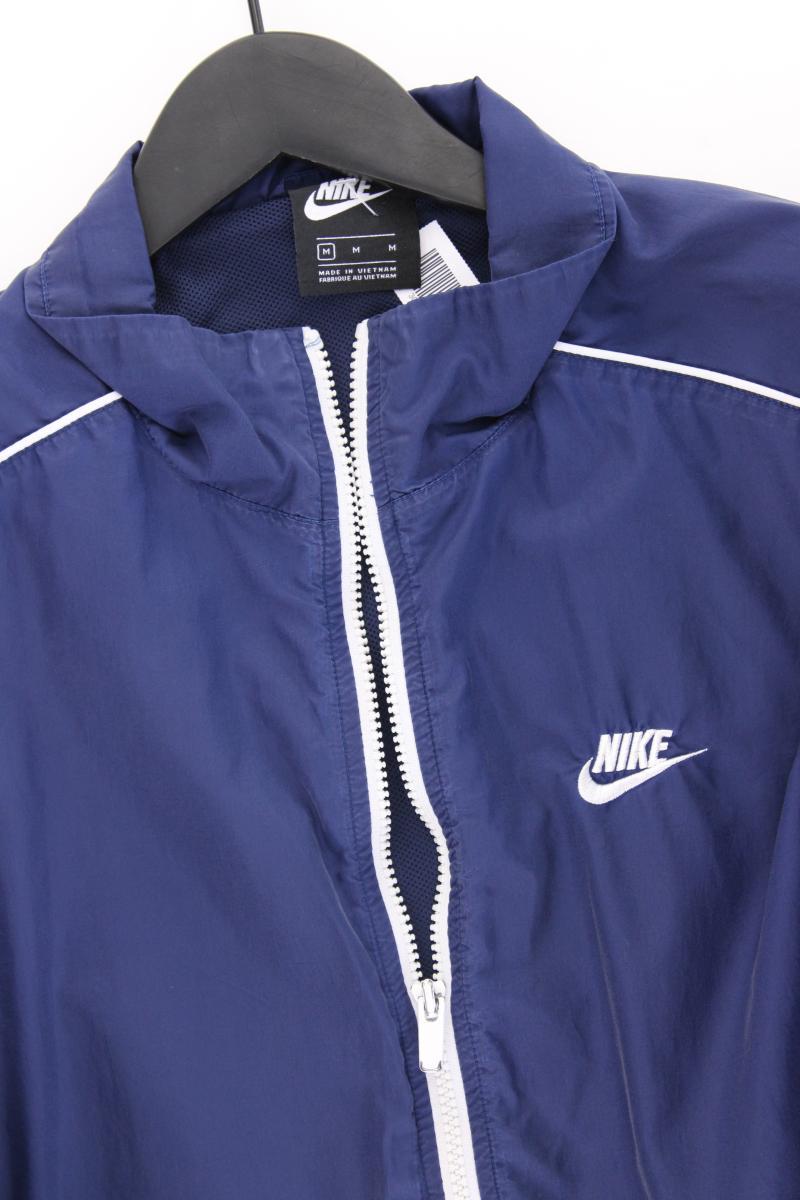 Nike Sportjacke Gr. M blau aus Polyester