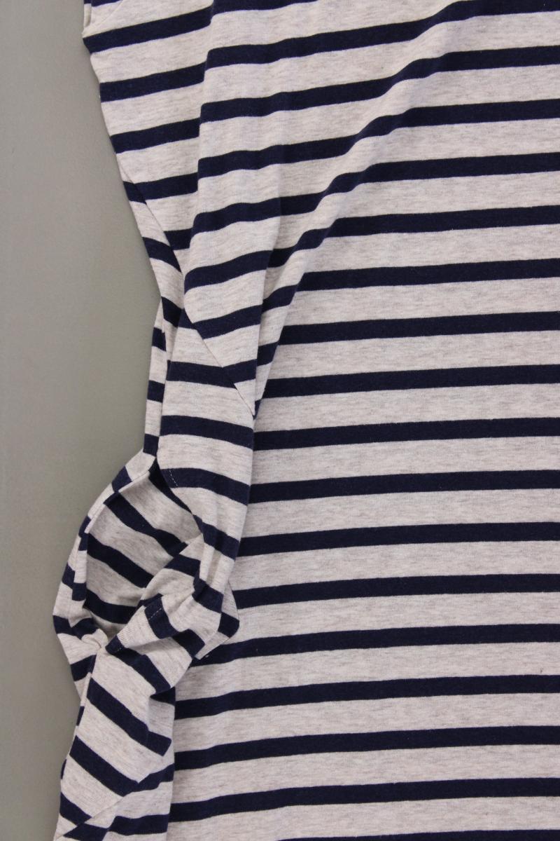 PALMERS Kurzarmkleid Gr. 44/46 gestreift grau aus Lyocell