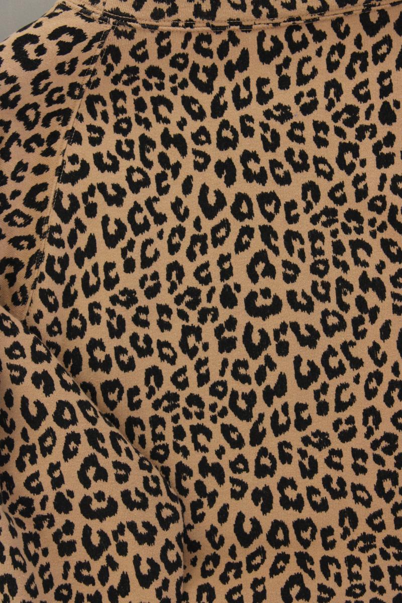 GAP Langarmpullover Gr. L mit Tierdruck braun aus Baumwolle