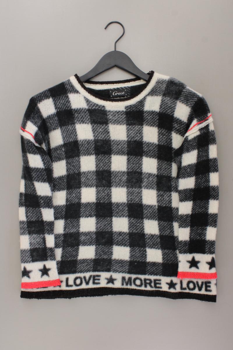 Grace Wollpullover Gr. M grau