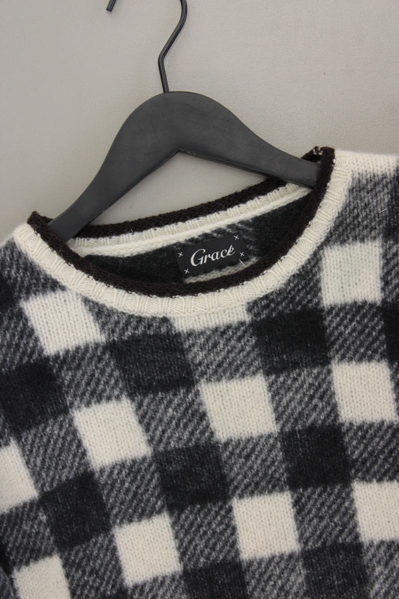 Grace Wollpullover Gr. M grau