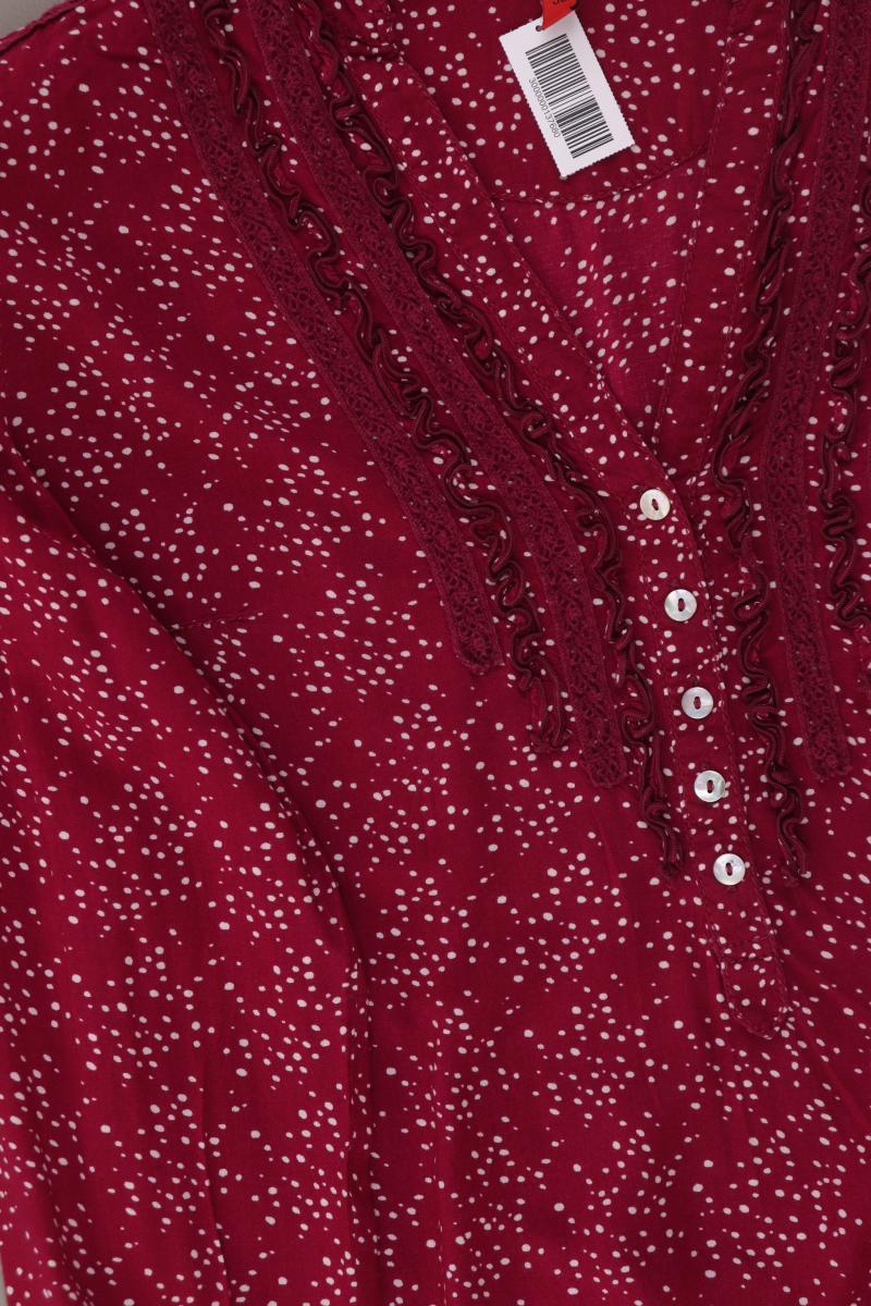QS by s.Oliver Langarmbluse Gr. 36 gepunktet pink