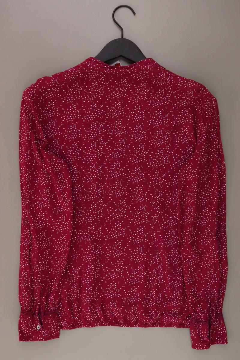QS by s.Oliver Langarmbluse Gr. 36 gepunktet pink