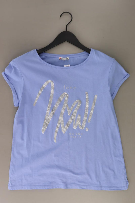 Street One T-Shirt Gr. M Kurzarm blau