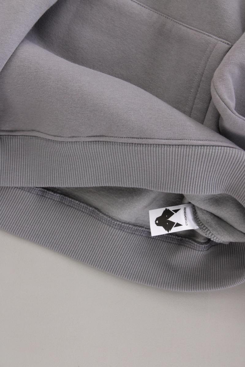 Hoodie für Herren Gr. M neu mit Etikett grau aus Baumwolle
