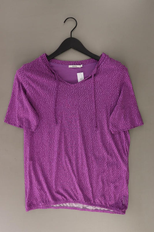 Cecil T-Shirt Gr. S Kurzarm lila