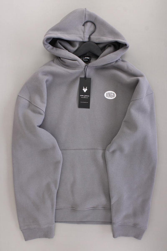 Hoodie für Herren Gr. XL neu mit Etikett grau aus Baumwolle