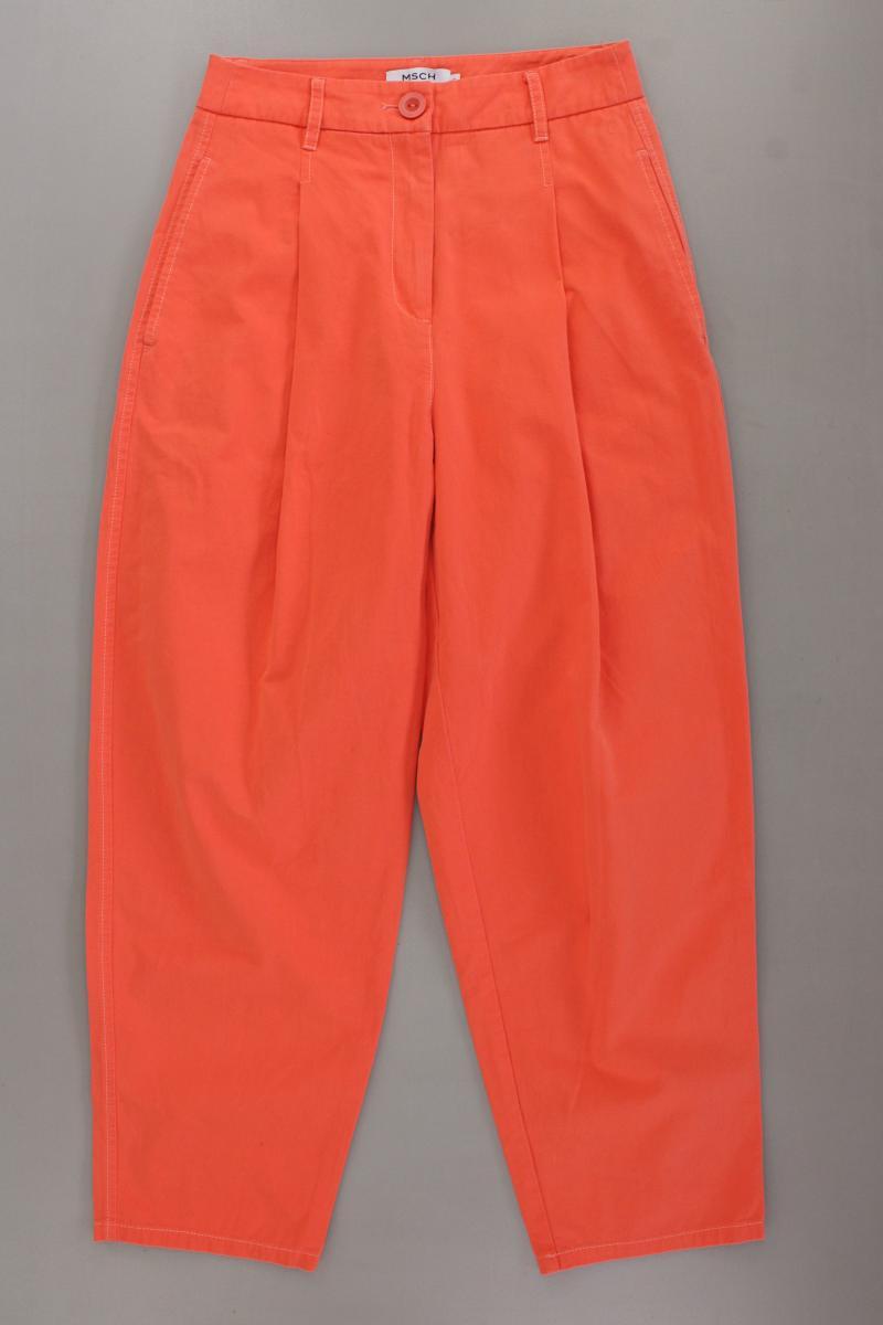 MSCH Copenhagen Hose Gr. XS neuwertig orange aus Baumwolle