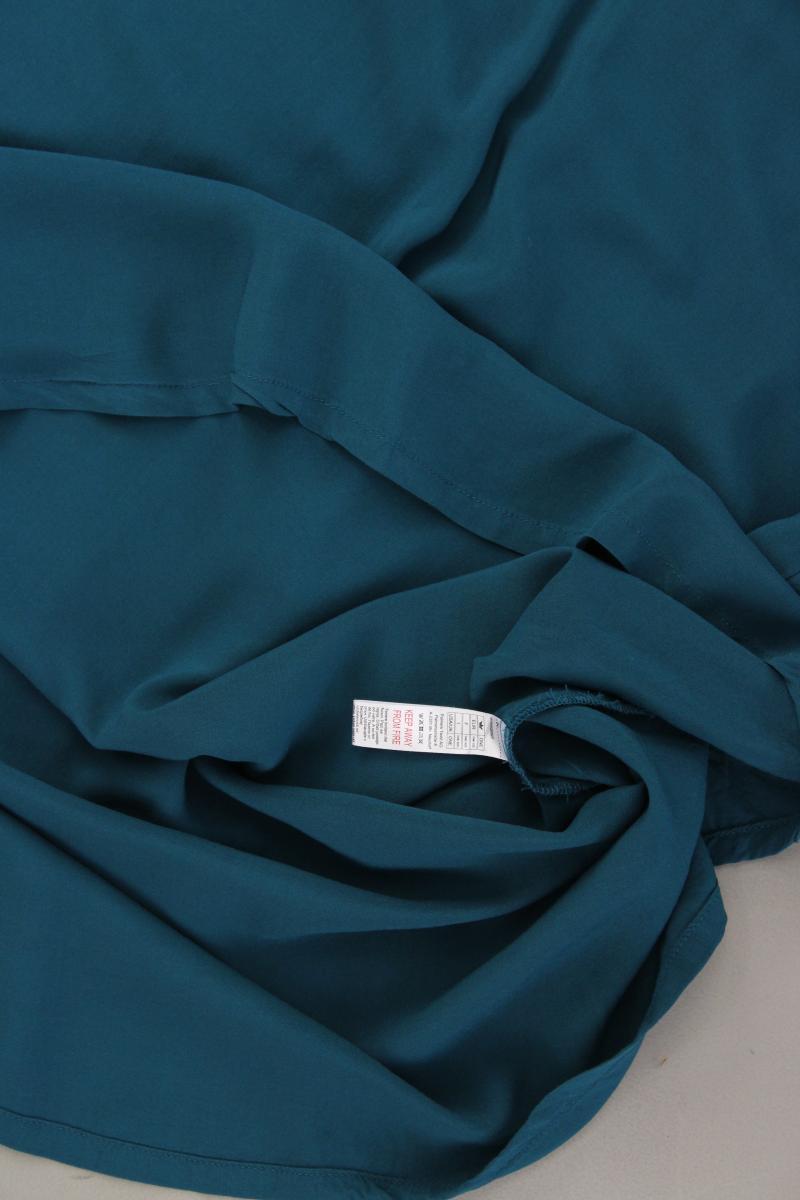 PALMERS Tunikakleid Gr. OneSize neuwertig Kurzarm blau aus Viskose