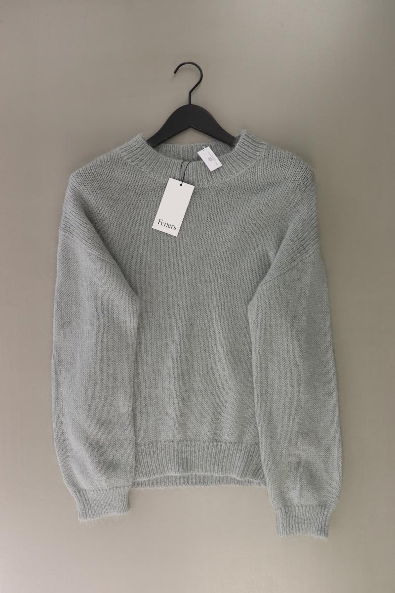 Feners Pullover mit Wolle Gr. M neu mit Etikett grau