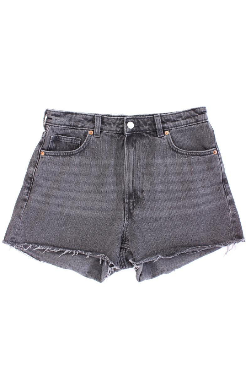Monki Jeansshorts Gr. W30 grau aus Baumwolle