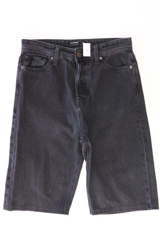 Jack & Jones Jeansshorts Gr. W29 grau aus Baumwolle