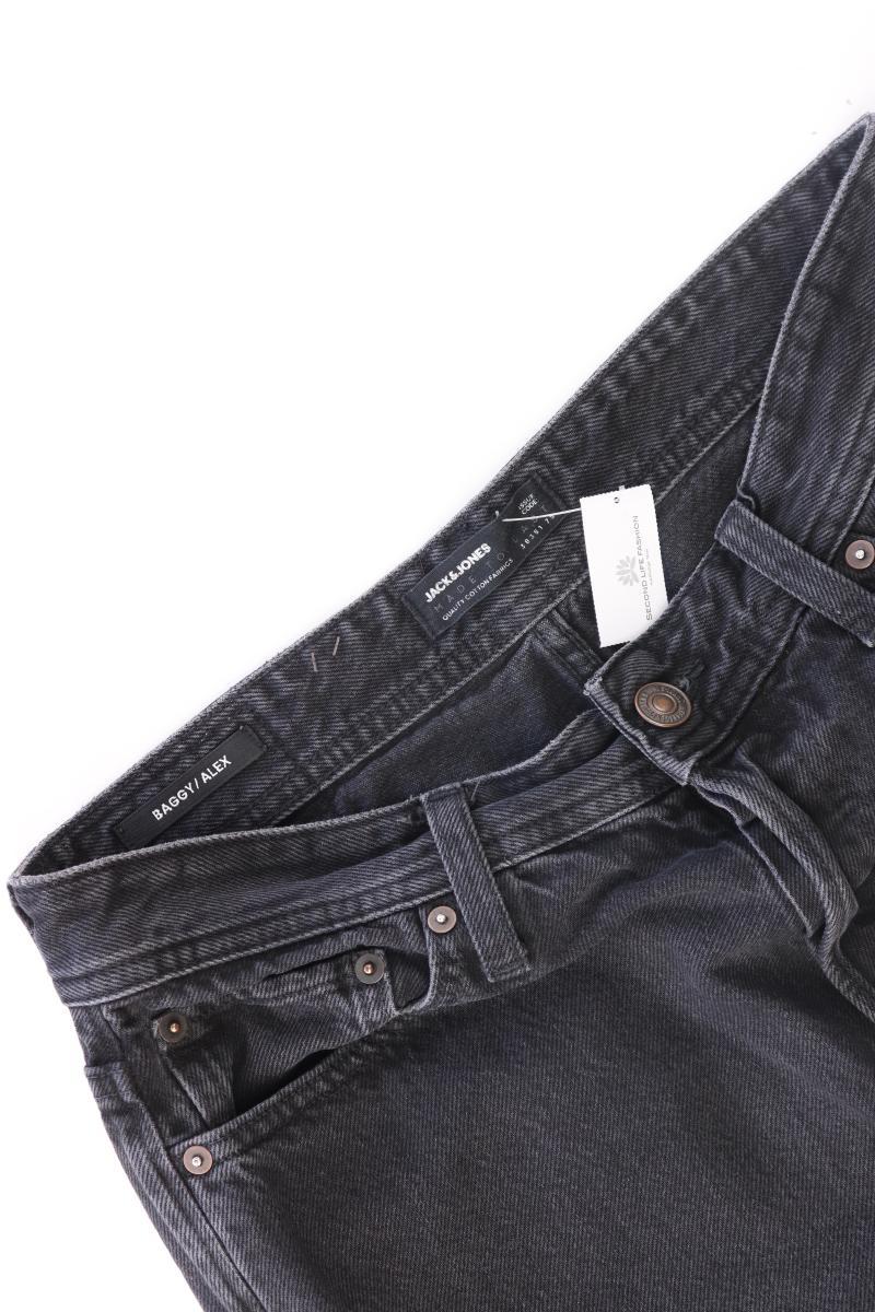 Jack & Jones Jeansshorts Gr. W29 grau aus Baumwolle