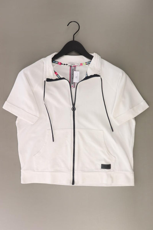 Cecil T-Shirt Gr. XS Kurzarm weiß