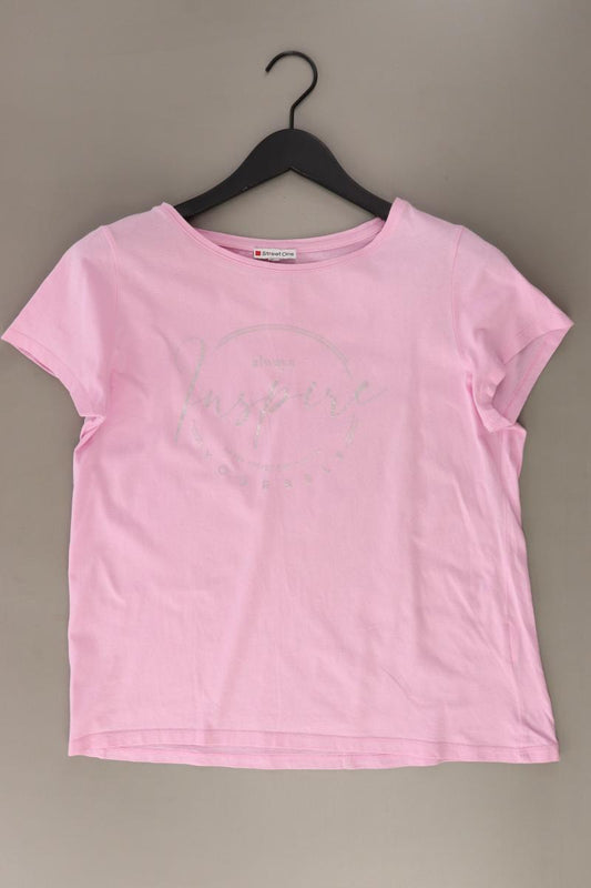 Street One T-Shirt Gr. 38 Kurzarm rosa