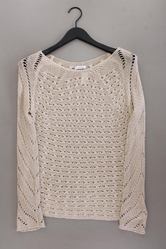 Lascana Langarmpullover Gr. 36/38 creme aus Polyacryl