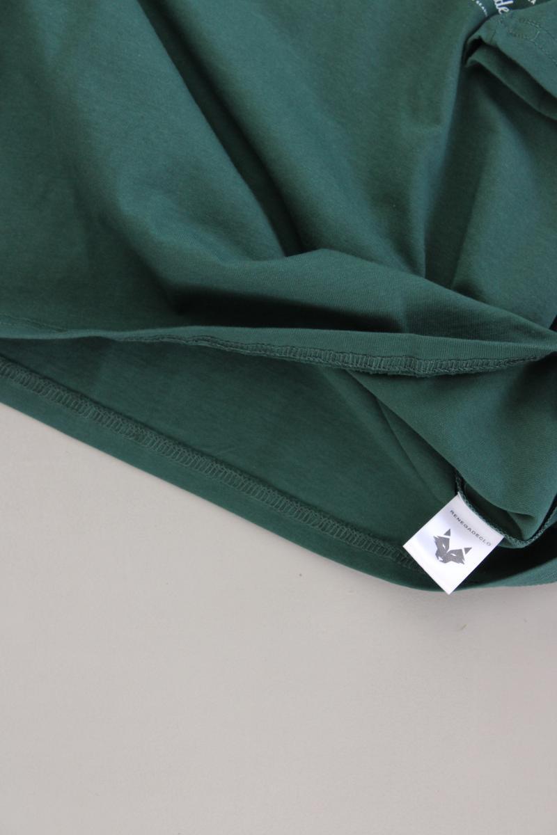 T-Shirt für Herren Gr. M neu mit Etikett Kurzarm grün aus Baumwolle
