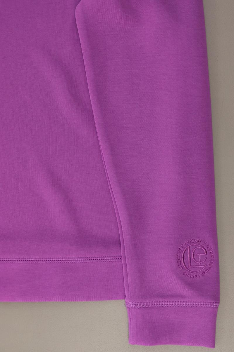 Cecil Langarmpullover Gr. S neuwertig lila aus Polyester