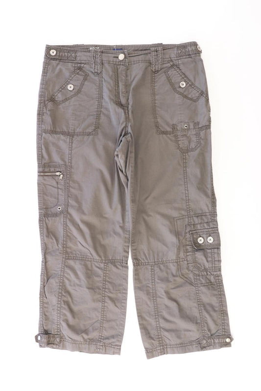 Cecil 7/8 Hose Gr. W30 grau aus Baumwolle