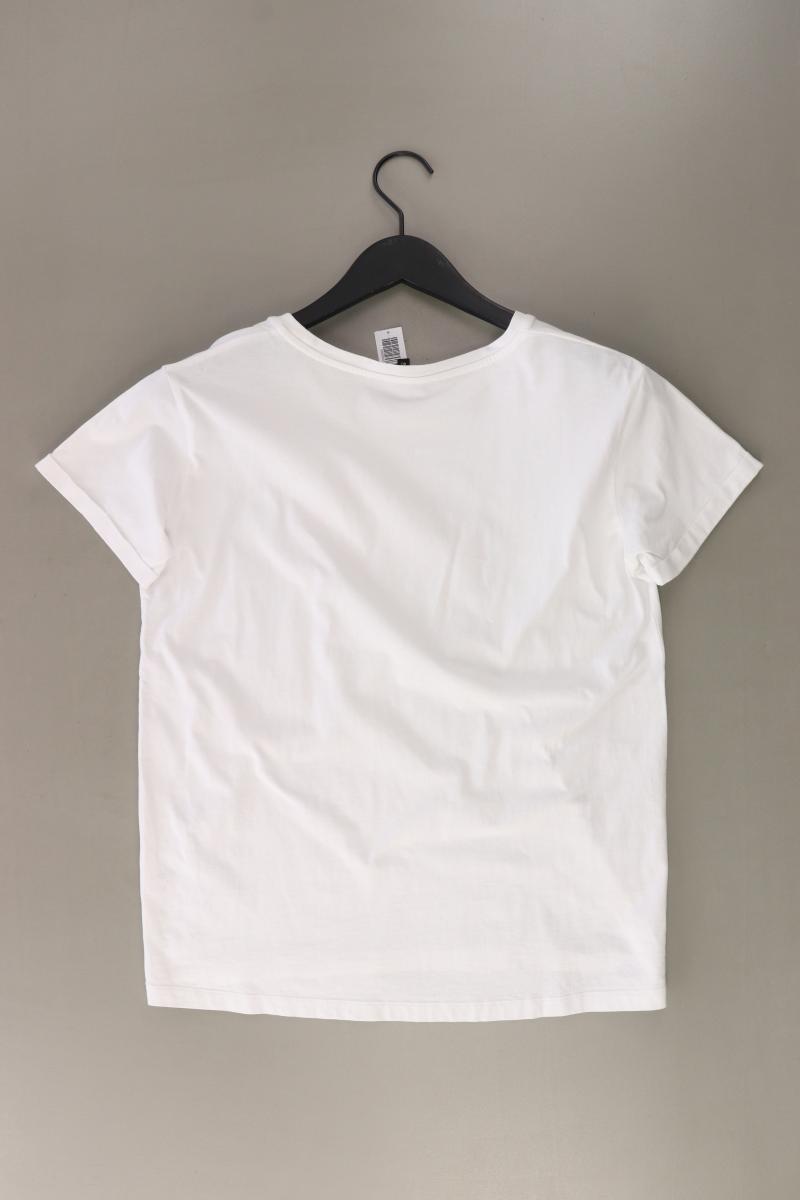 More&More Printshirt Gr. 40 Kurzarm weiß aus Baumwolle