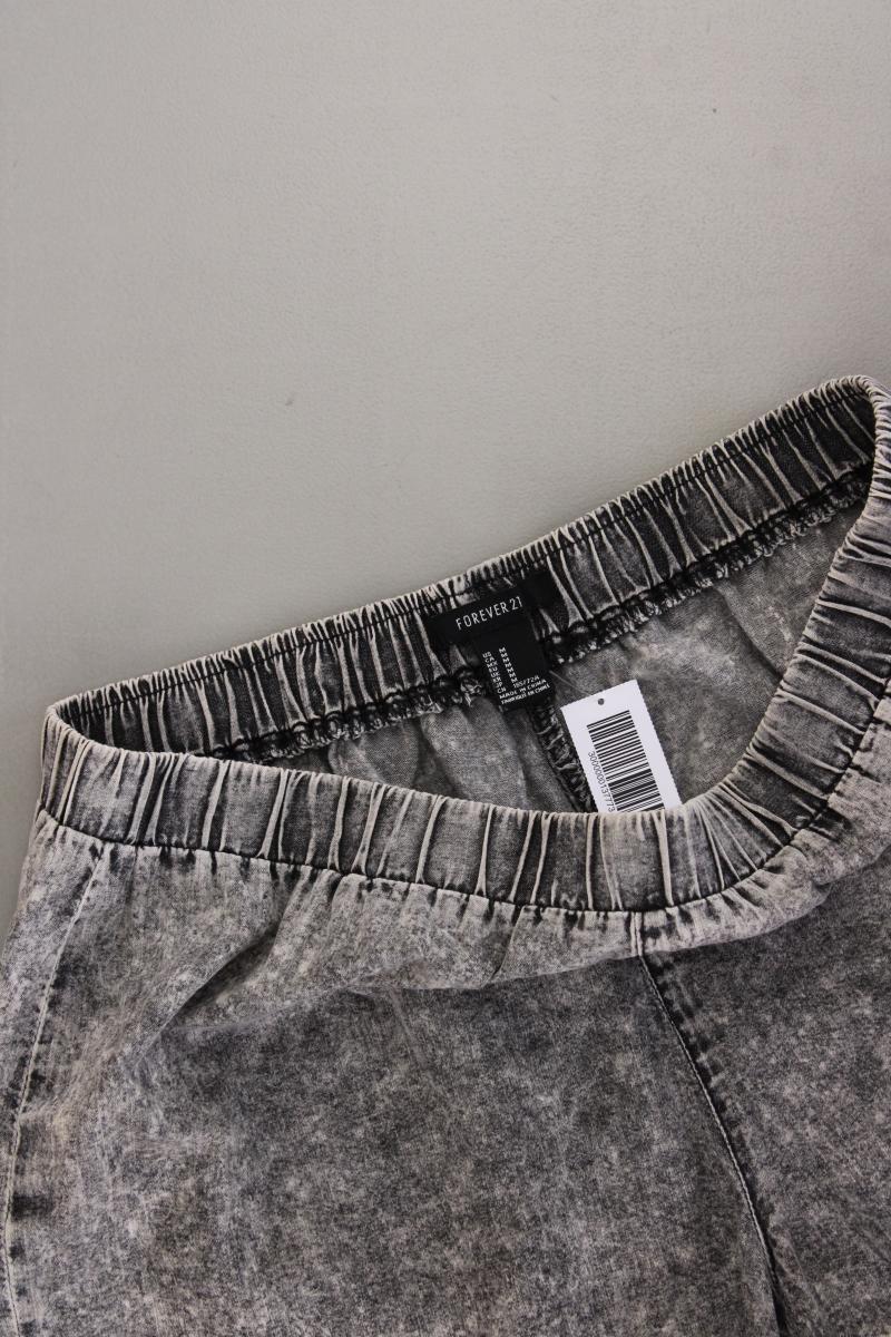 forever 21 Hotpants Gr. M grau aus Baumwolle