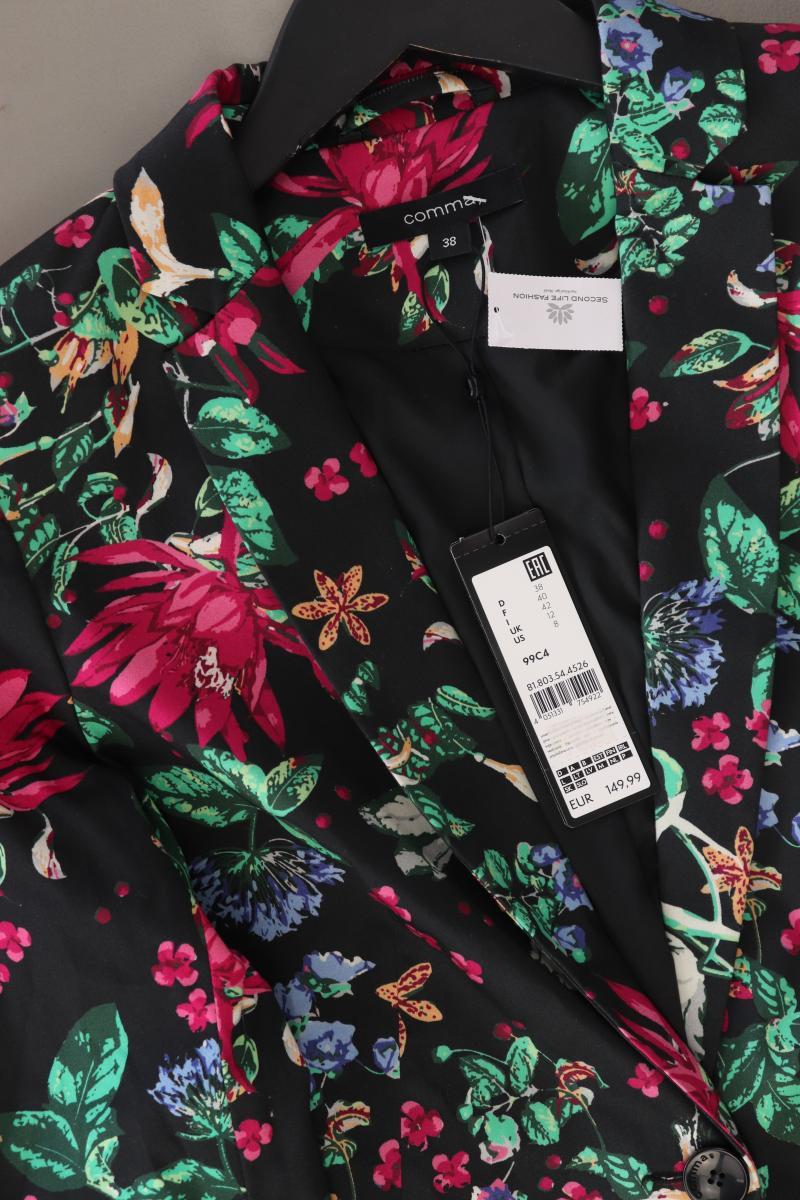 comma, Regular Blazer Gr. 38 mit Blumenmuster neu mit Etikett Neupreis: 149,0€!