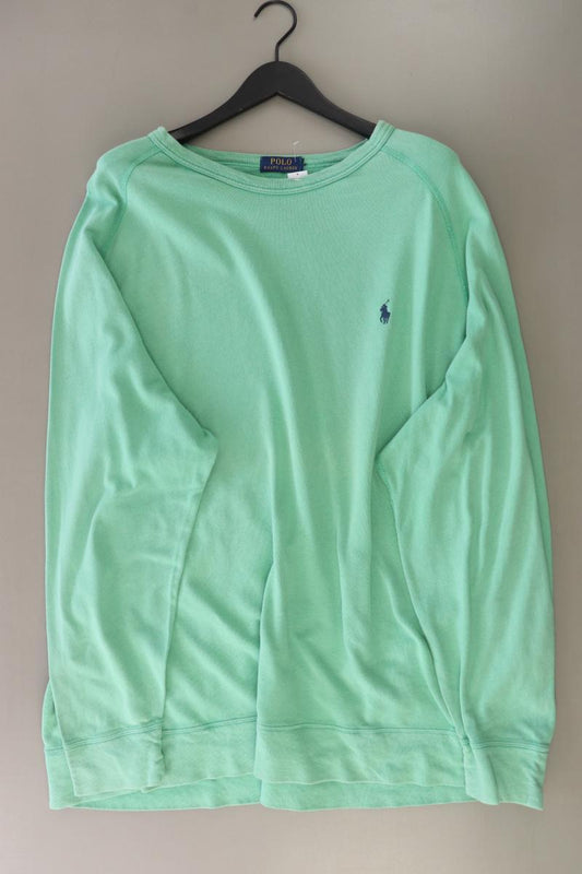 Ralph Lauren Langarmpullover für Herren Gr. XXXL grün aus Baumwolle
