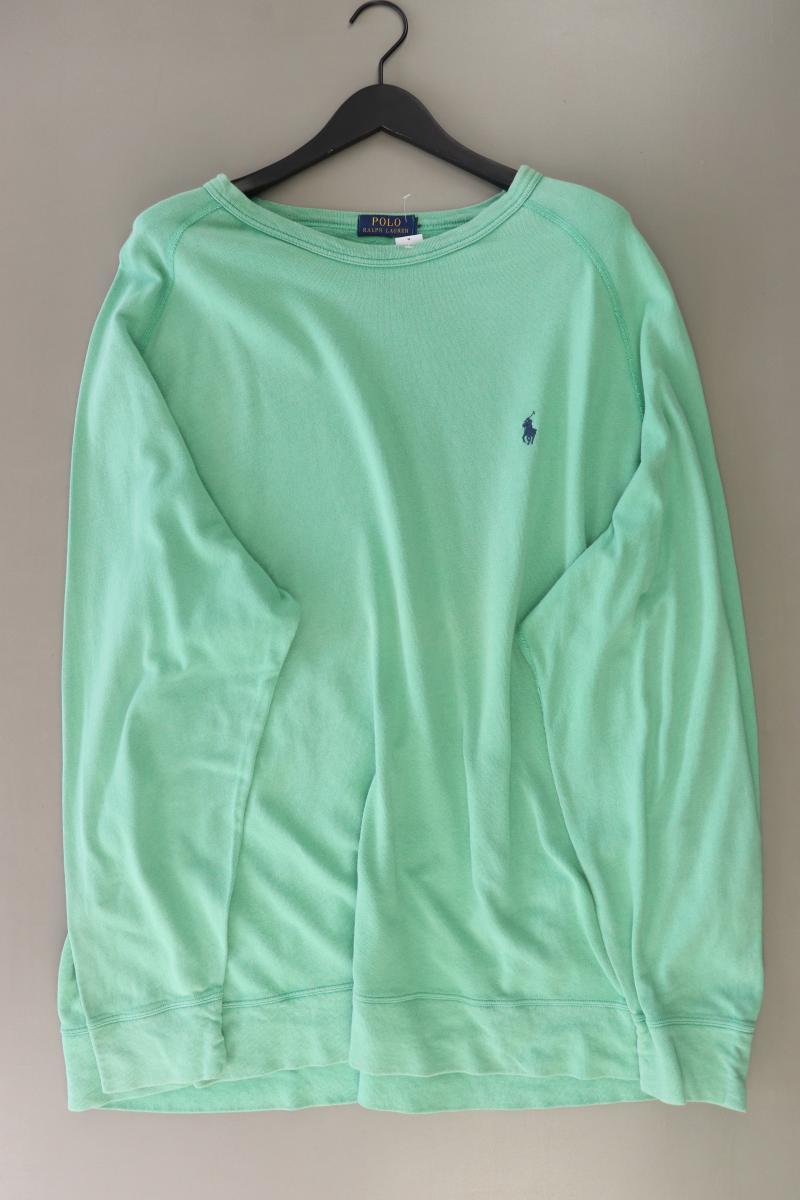 Ralph Lauren Langarmpullover für Herren Gr. XXXL grün aus Baumwolle