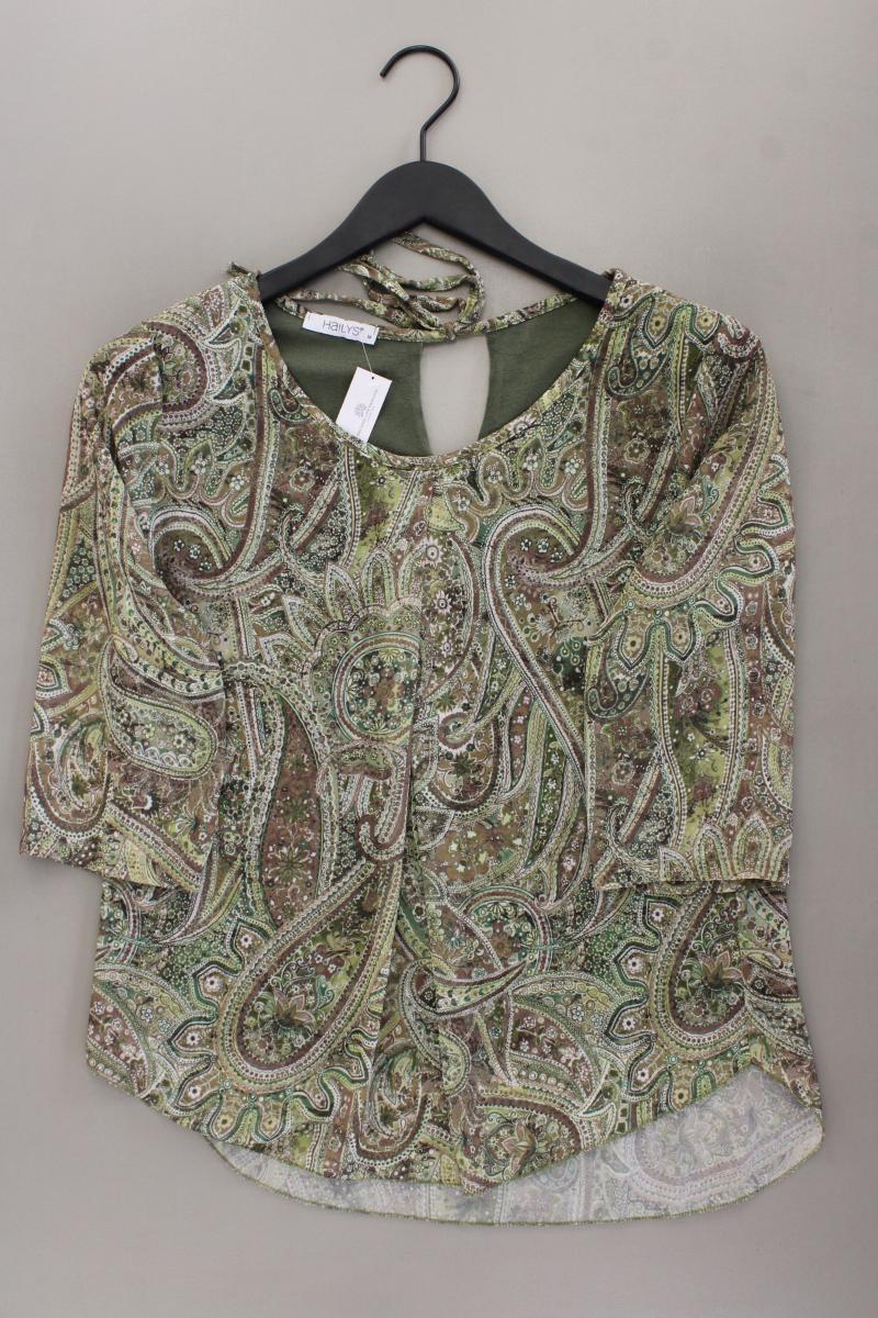 Haily's Bluse Gr. M mit Paisleymuster 3/4 Ärmel grün