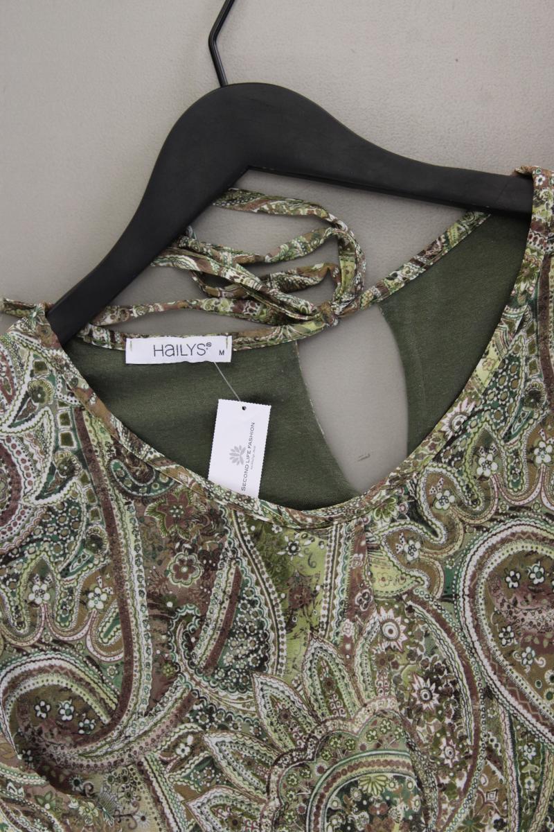 Haily's Bluse Gr. M mit Paisleymuster 3/4 Ärmel grün